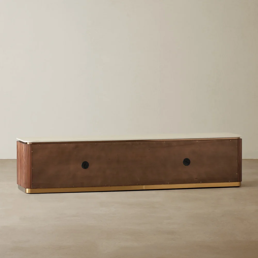 Roberto Walnut Veneer Tv Unit - Image 5