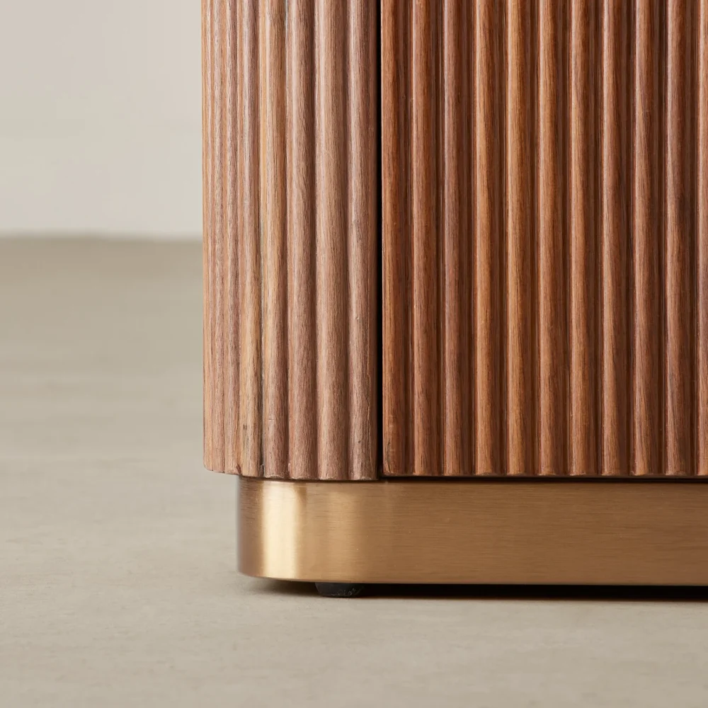 Roberto Walnut Veneer Tv Unit - Image 6