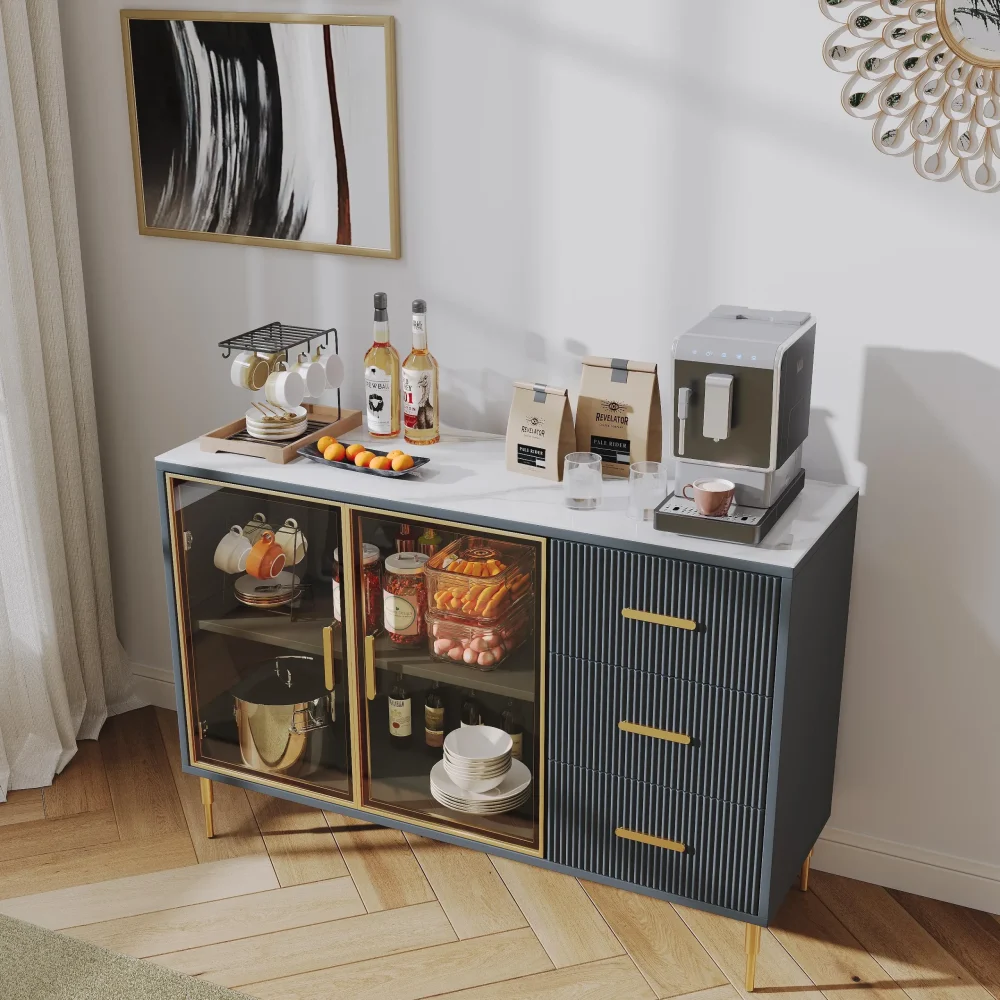 Rolex Sideboard Buffet Cabinet - Image 7