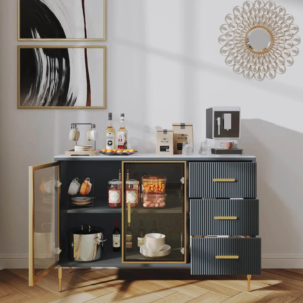 Rolex Sideboard Buffet Cabinet - Image 8