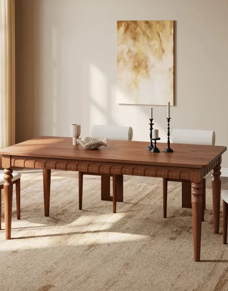 The Arbour Ash Wood Dining Table