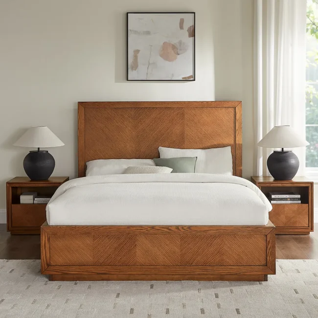 The Elowen Chevron Bed