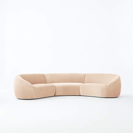 Roma 3-Piece Sectional Sofa
