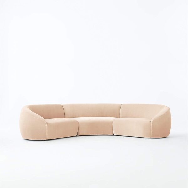 Roma 3-Piece Sectional Sofa