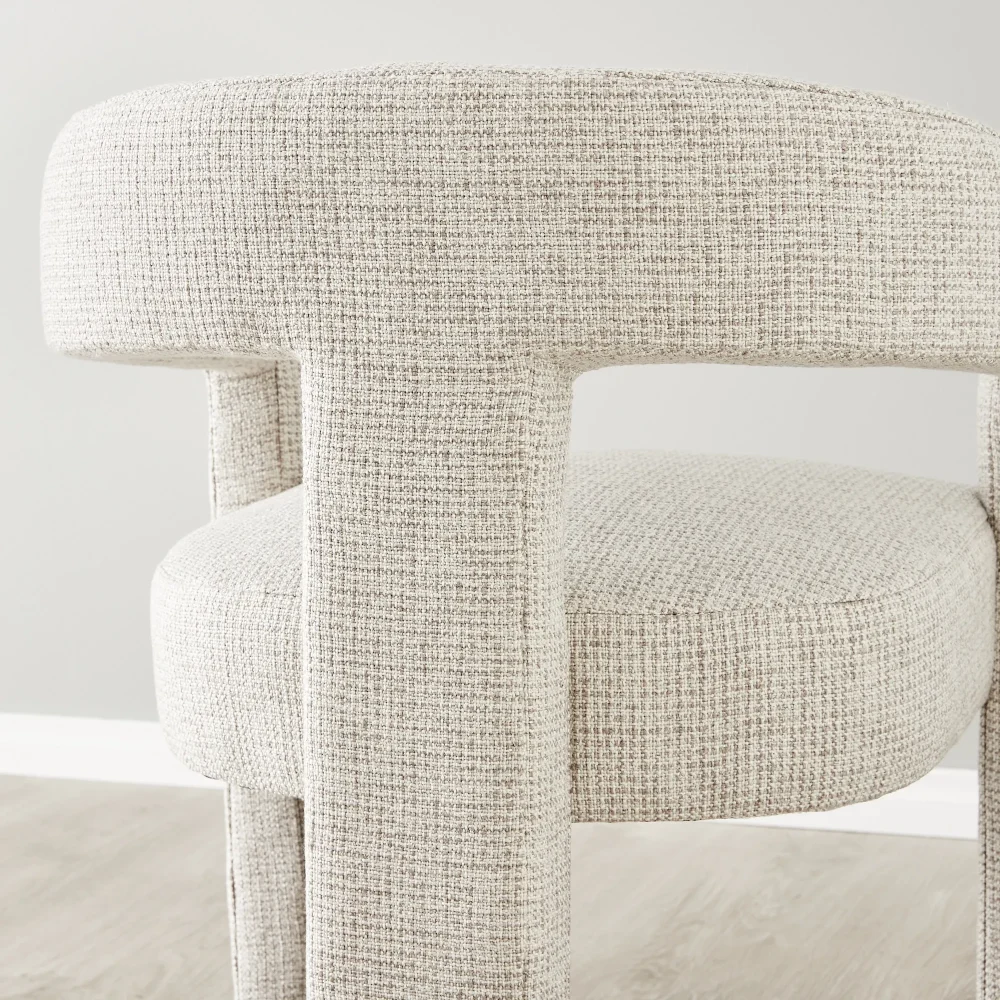Verona Charcoal Velvet Dining Chair - Image 6