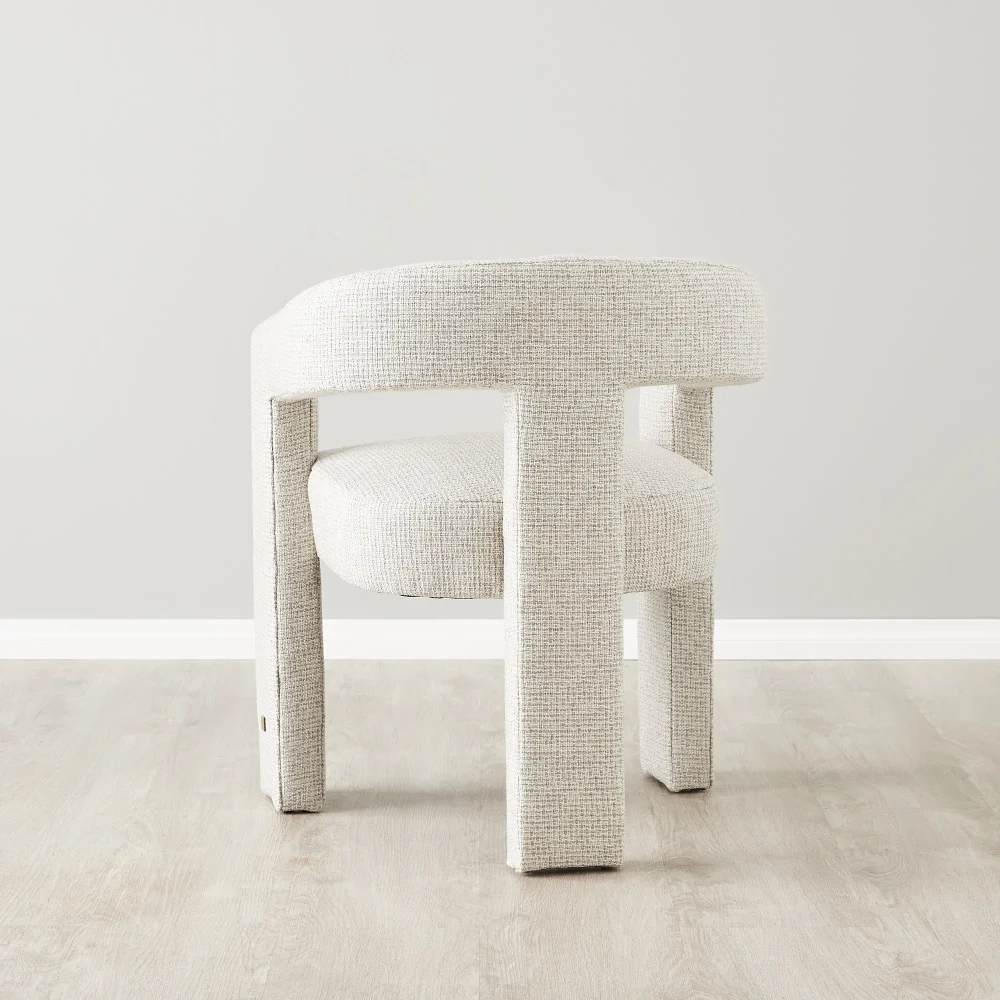 Verona Charcoal Velvet Dining Chair - Image 4