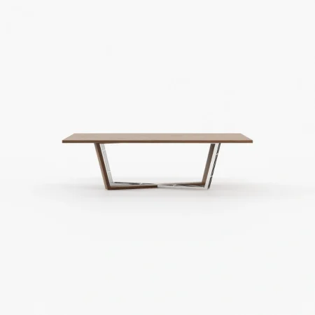 D'arc Dining Table - Walnut matte