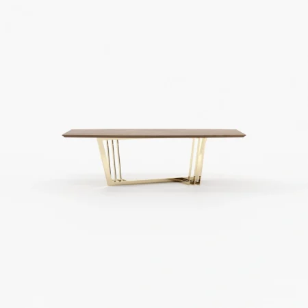 D'arc Dining Table - Brown