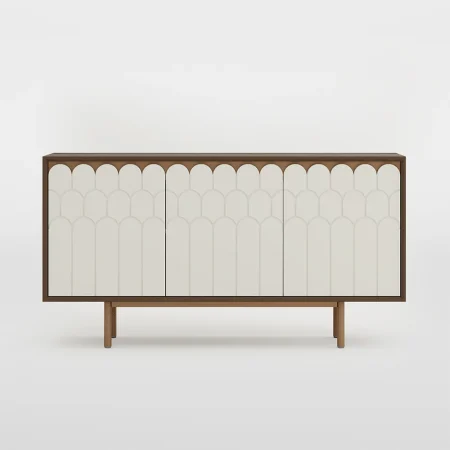 Whitehouse White Sideboard 3 Door Cabinet