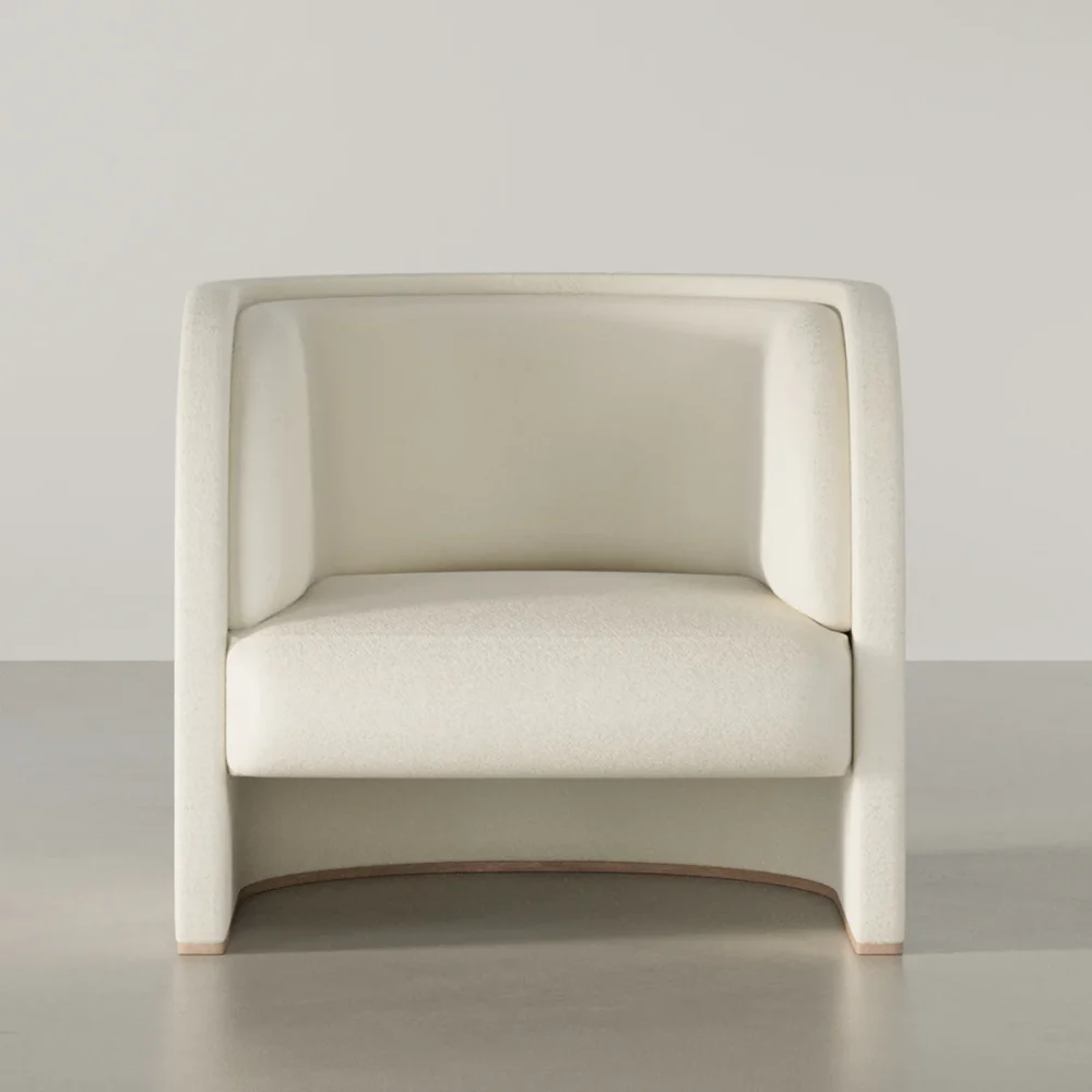 Amalfi Upholstered Lounge Chair - Image 4