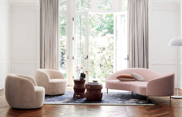 Curve Rose Sofa - Image 8