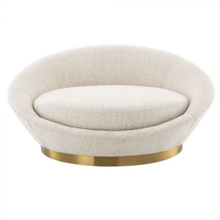 Duardo Boucle Sofa - Cream Boucle