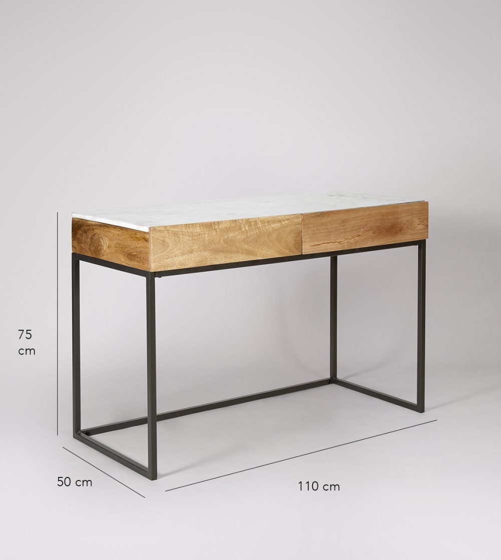 Brody Wooden Desk - Image 5