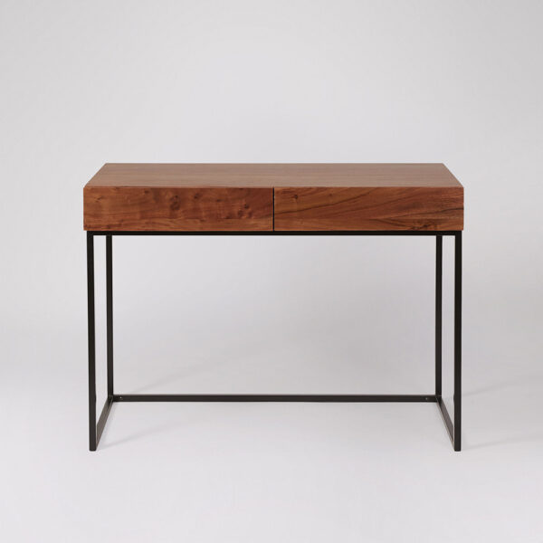 Brody Matt Black Wooden Desk