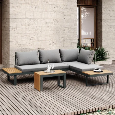 This sectional sofa set with fresh