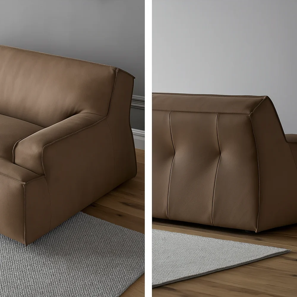 Deeca Modern Artificial Leather Sofa - Image 11
