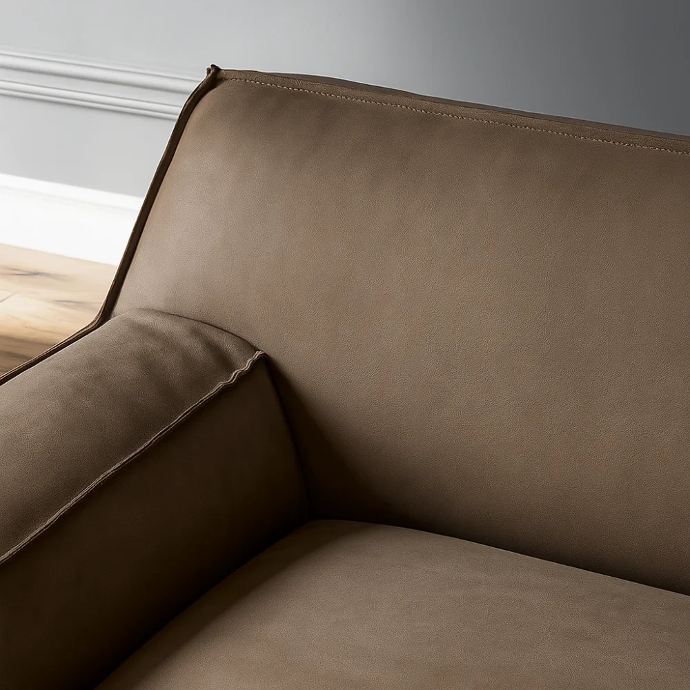 Deeca Modern Artificial Leather Sofa - Image 5