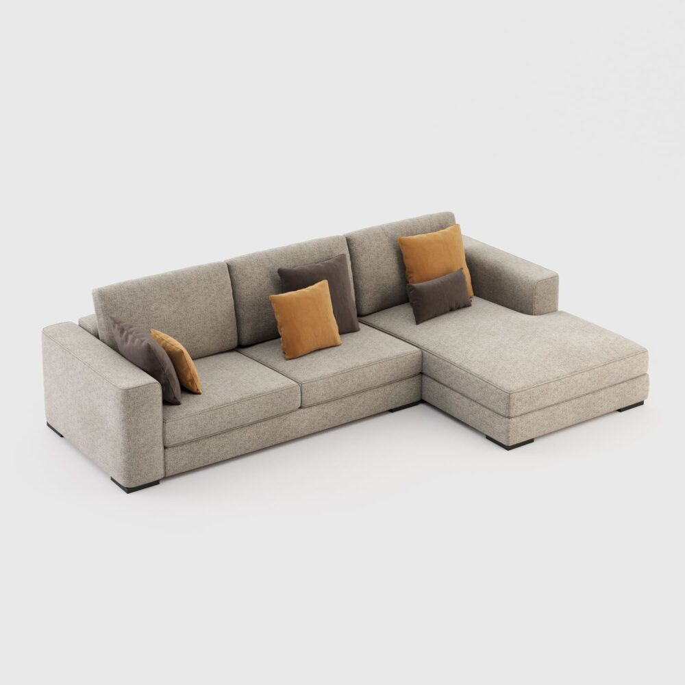 Emirates Mars chaise longue sofa - Image 3