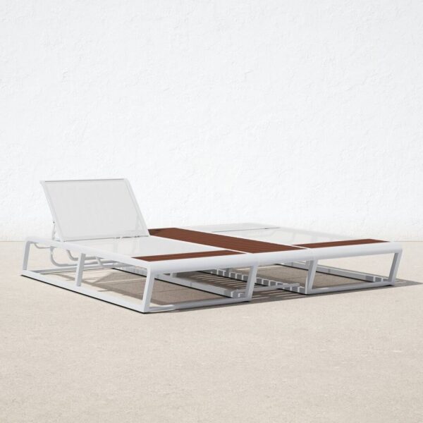 Fifa Metal Double Outdoor Chaise - Image 11