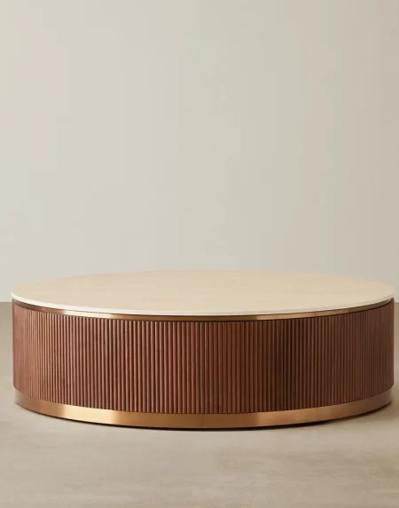 Lux Walnut Veneer Coffee Table
