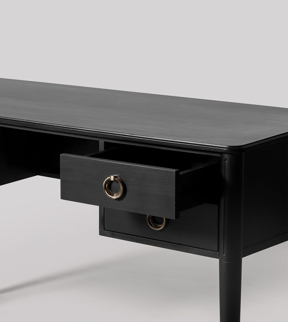 Reyna Wooden Desk - Image 5
