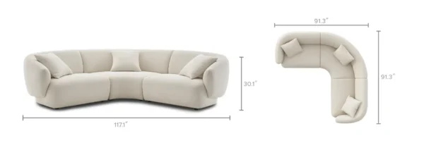 Auburn Sectional Sofa - Image 12