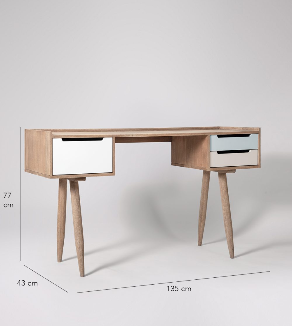 Southwark Wooden Desk - Image 6