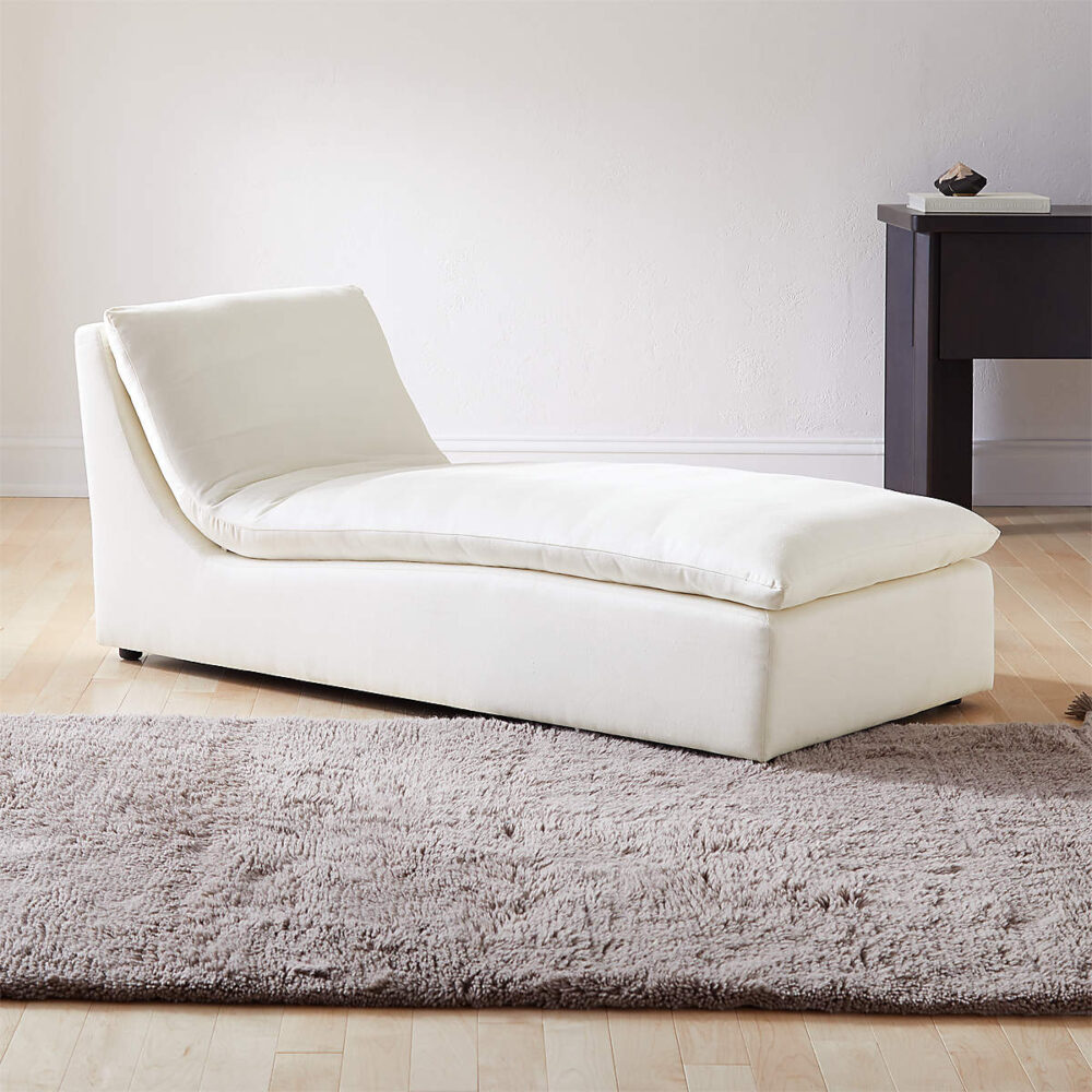 Turn Ivory Chaise Lounge - Image 5