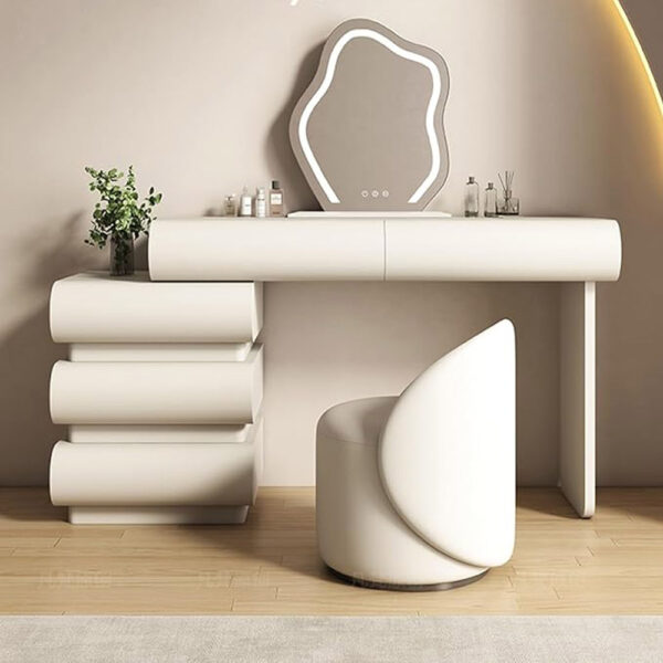 Elijah Luxury Makeup Vanity Table Set
