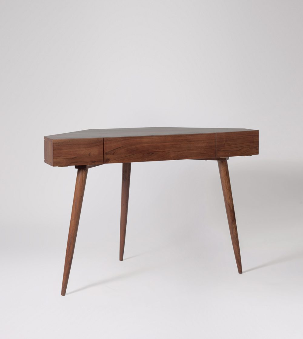 Watts Corner Wooden Desk - Image 2