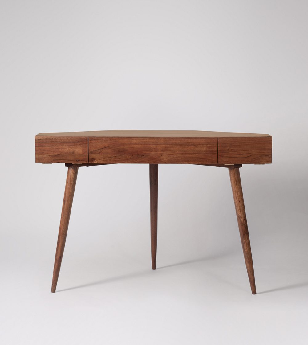 Watts Corner Wooden Desk - Image 3