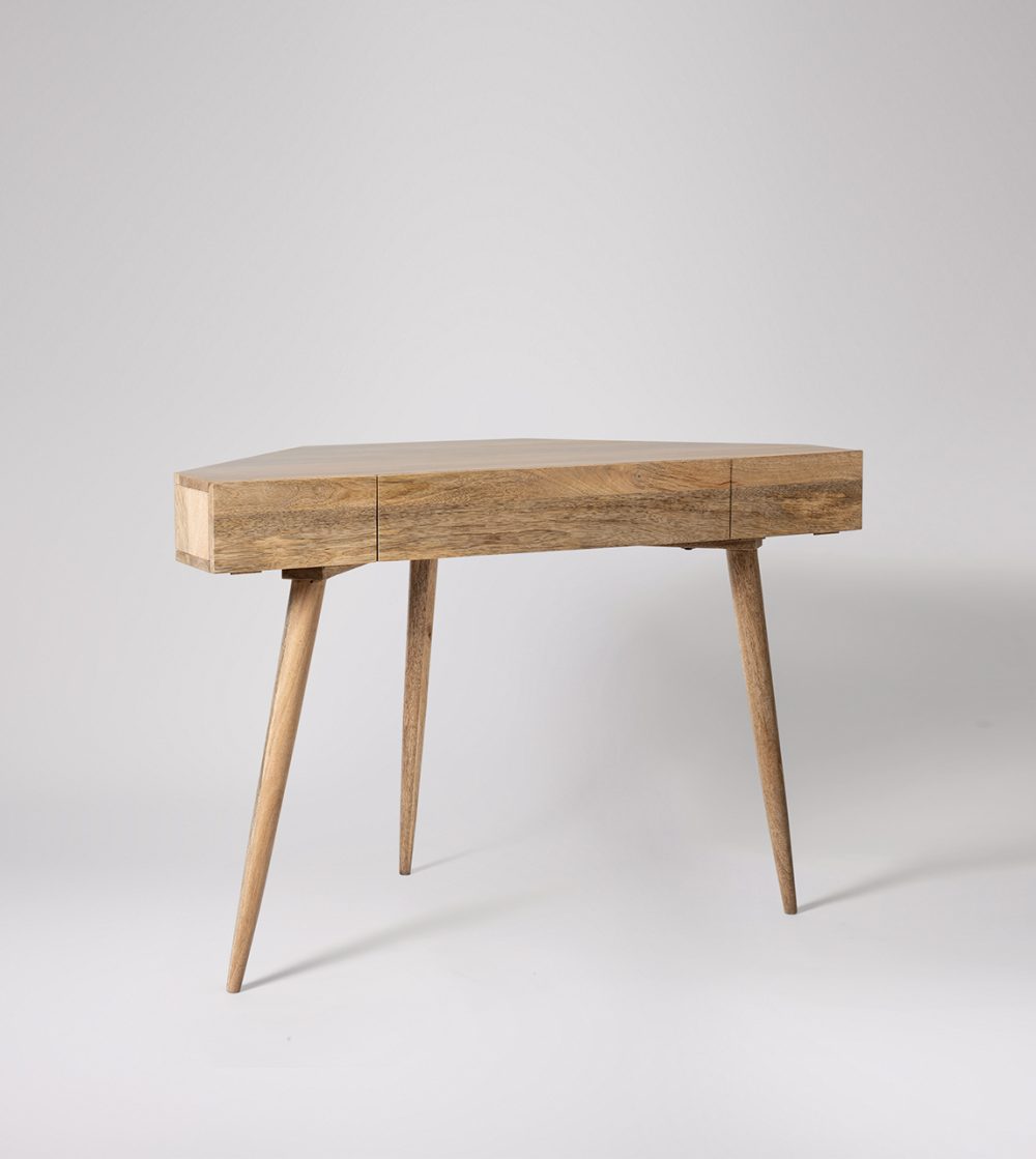 Watts Corner Wooden Desk - Image 2