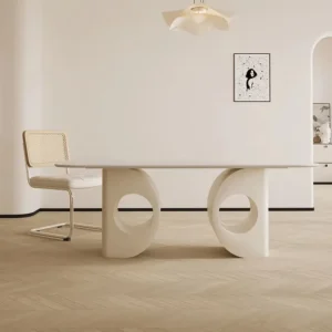 White Marble Dining Table