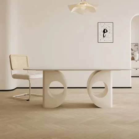 White Marble Dining Table