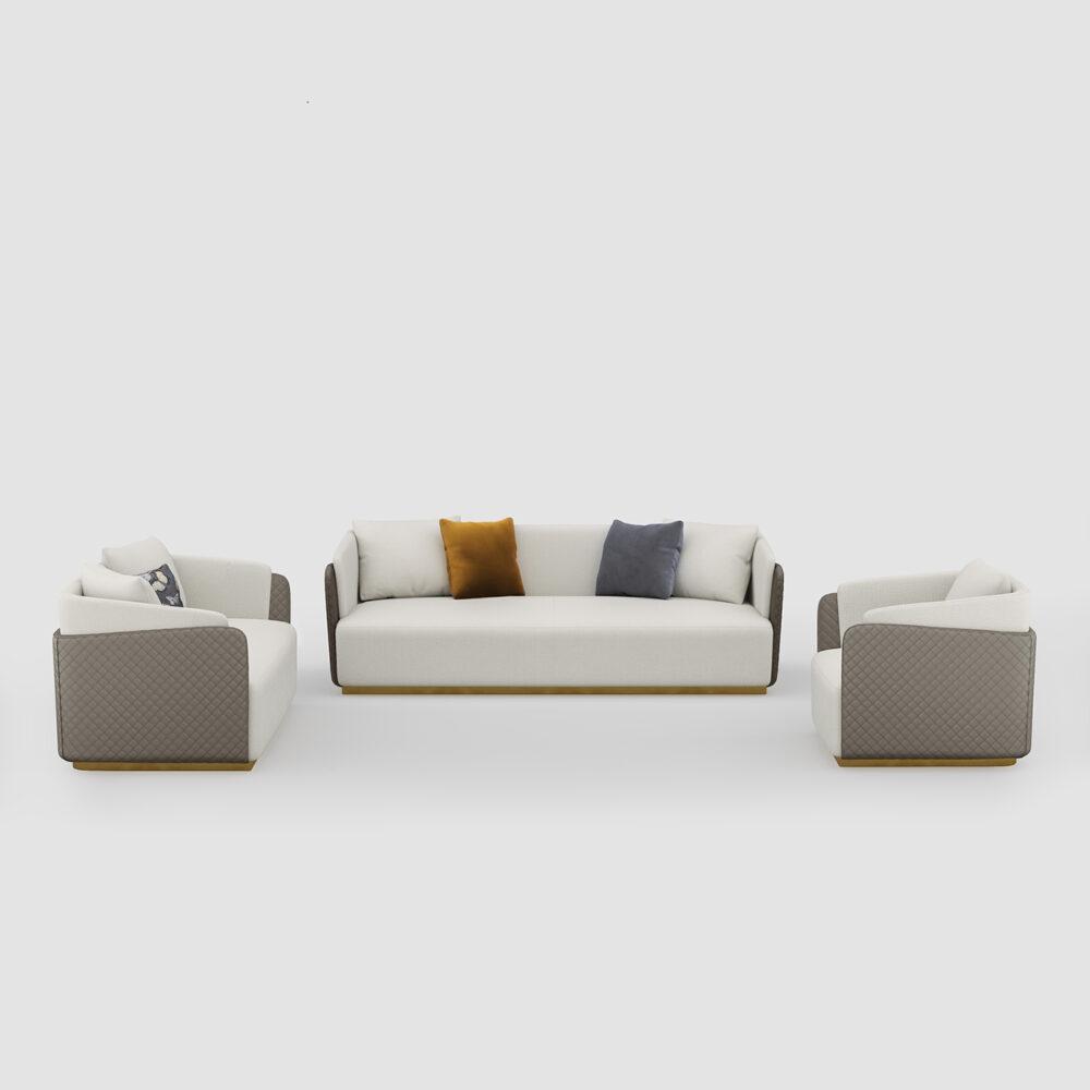 Zeenat Sofa 4+2+1 Set