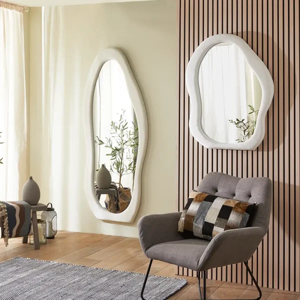 Tiffy Full Length Mirror - White - Image 2