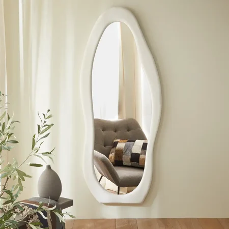 Tiffy Full Length Mirror - White