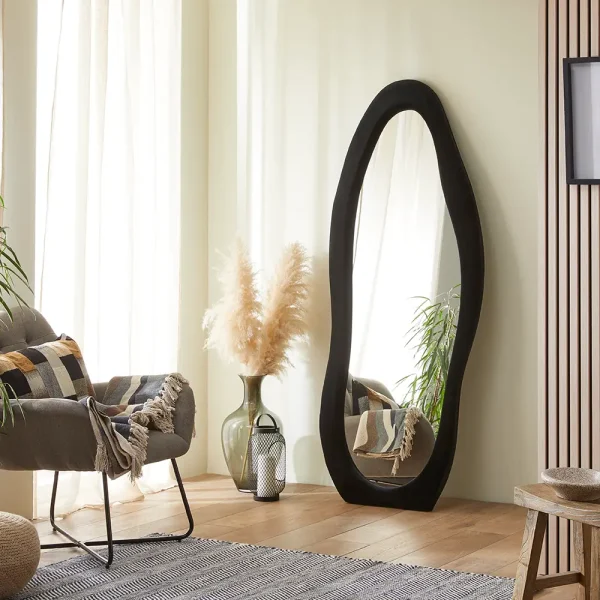 Tiffy Full Length Mirror - Black - Image 2