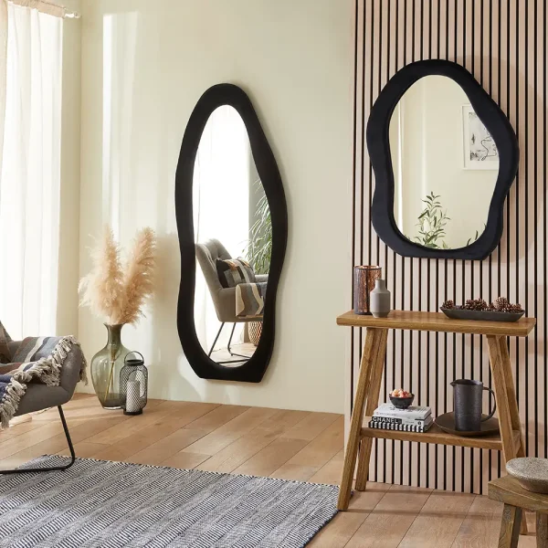 Tiffy Full Length Mirror - Black - Image 4