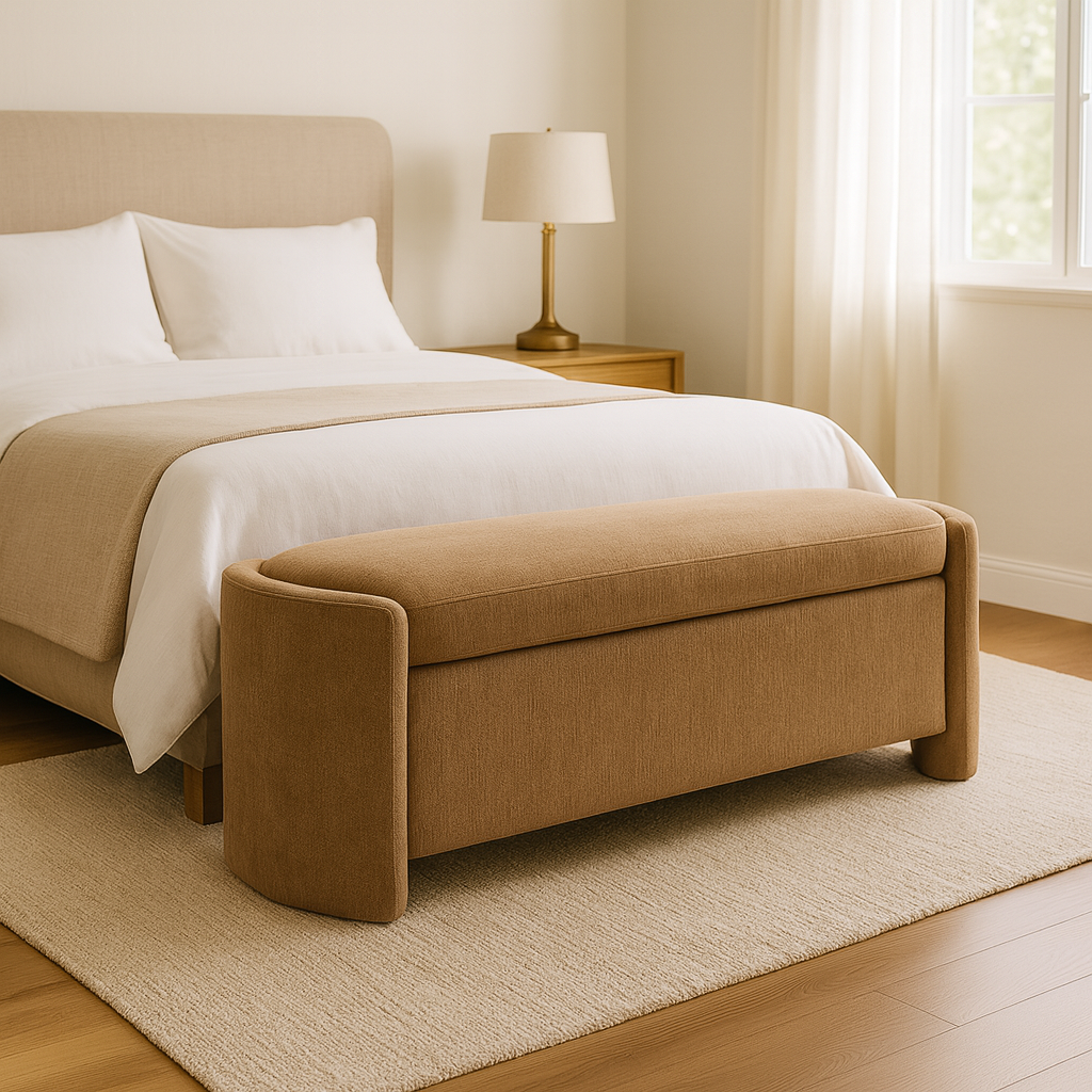 Mizel Upholstered Storage Bench - Image 2