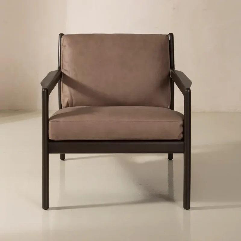 Vintage Armchair with Scandinavian curves and Ethnicraft design