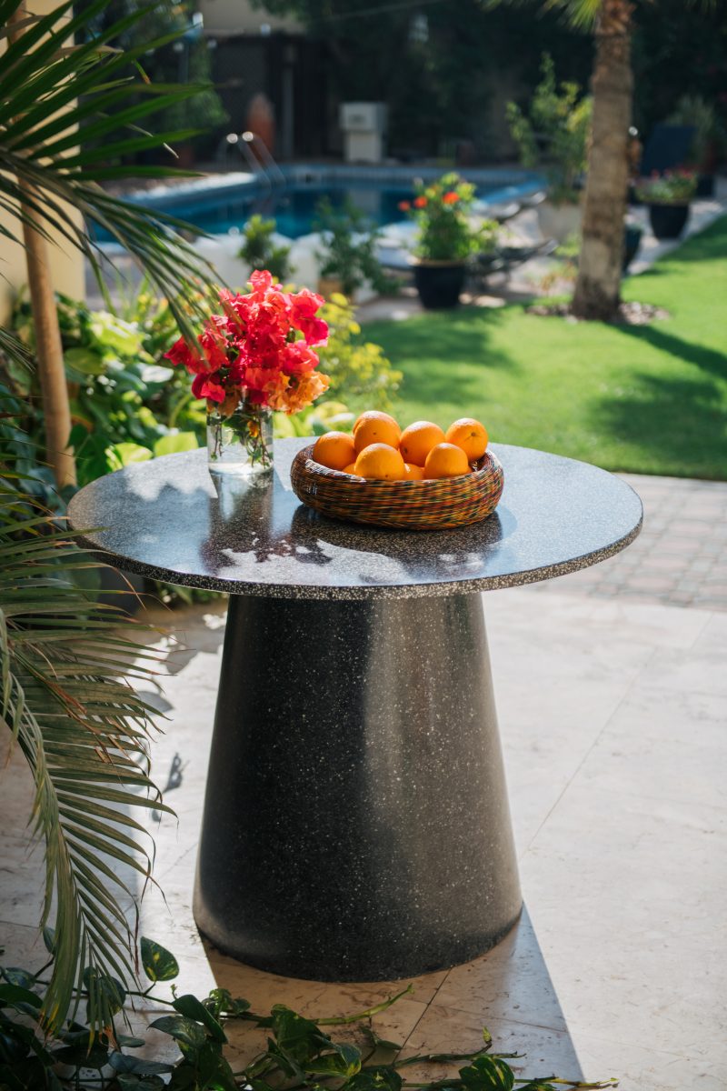 Cementitious Terrazzo Dining Table