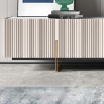 Black-Cream TV Media Console - Image 11