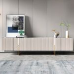 Black-Cream TV Media Console - Image 2