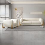Modern Flannel Sofa - Image 2