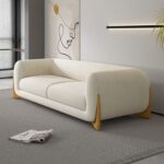 Modern Flannel Sofa - Image 3