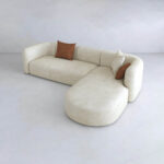 Mellow Velvet Chaise Sectional Sofa - Image 2