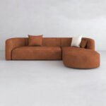 Mellow Velvet Chaise Sectional Sofa - Image 4