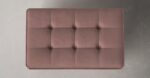 Velvet Tufted Cocktail Ottoman - Image 8