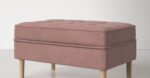 Velvet Tufted Cocktail Ottoman - Image 10
